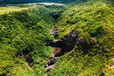 Mauritius 7 cascades canyoneering at the Tamarind Falls